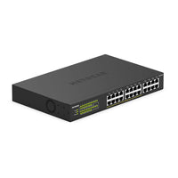 24-Port Gigabit Ethernet Unmanaged Switch with 16-Ports PoE+ (190W)