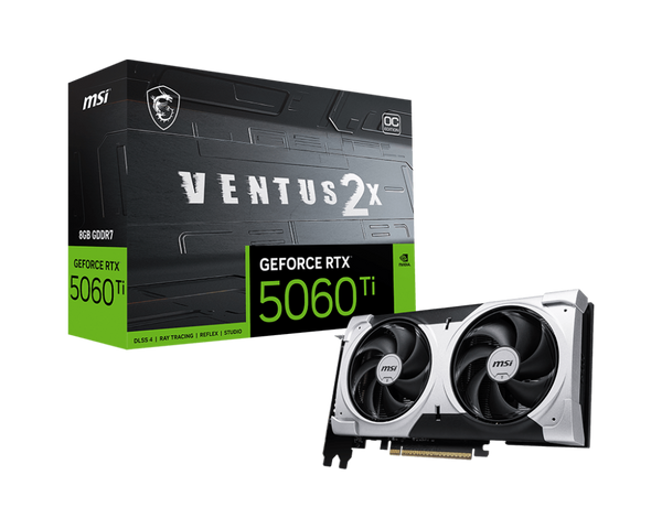Graphics Nvidia MSI GeForce RTX 5060 Ti 8G VENTUS 2X OC PLUS