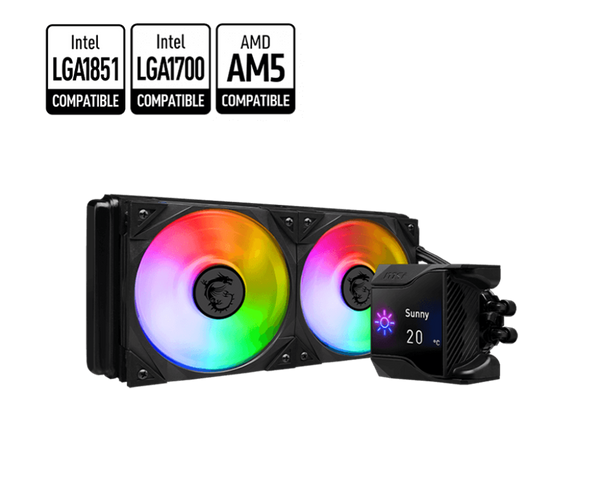 Cooling System MSI MPG Coreliquid D240 CPU Liquid Cooler