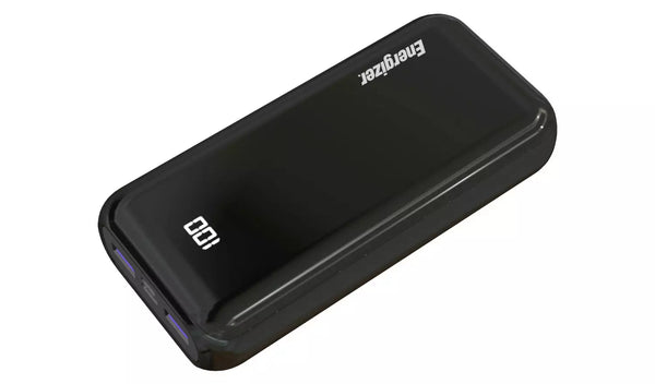 Energizer 20000mAh Power Bank With Power Delivery - Black
