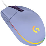 Logitech G102 LIGHTSYNC Gaming Mouse - WHITE