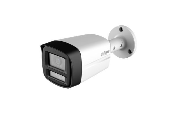 Dahua HAC-HFW1200TLM-IL-T 2MP Smart Dual Light HDCVI Two-way Talk Fixed-focal Bullet Camera