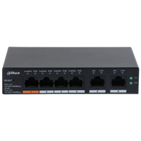 Dahua-CS4006-4GT-60 6-Port Cloud Managed Desktop Gigabit Switch with 4-Port PoE