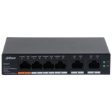 Dahua-CS4006-4GT-60 6-Port Cloud Managed Desktop Gigabit Switch with 4-Port PoE