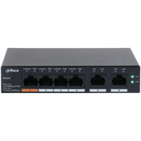 Dahua CS4006-4ET-60 6-Port Cloud Managed Desktop Switch with 4-Port PoE