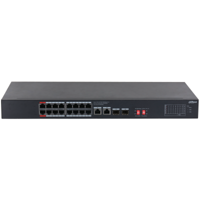 Dahua-S3220-16GT-240 20-Port Unmanaged Desktop Gigabit Switch with 16-Port PoE