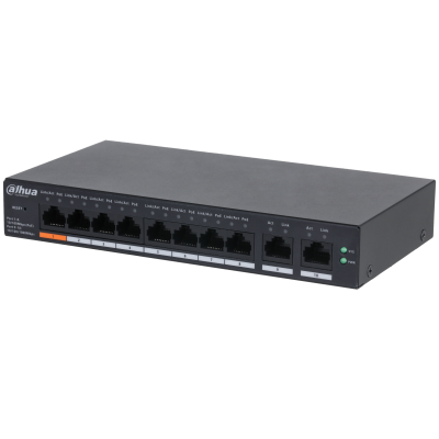 Dahua-CS4010-8ET-60 10-Port Cloud Managed Desktop Switch with 8-Port PoE