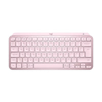LOGITECH MX Keys Mini Minimalist Wireless Illuminated Keyboard - ROSE/ Graphite