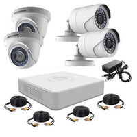 HIKVISION DS-J1421(STD)/7104HQ 4 Cameras Analogue kit with 4-ch DVR