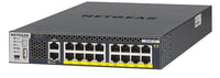 Half-Width Stackable Managed Switch with 16X 10G / MultiGig Ports and 500W PoE+ Budget - IT Core & AV-over-IP