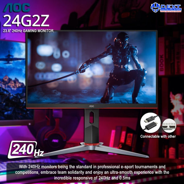AOC 24G2Z 23.8 inch 240hz Gaming Monitor