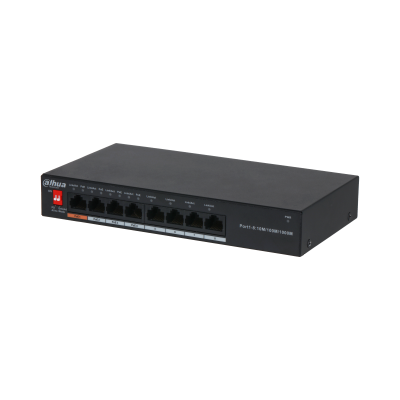 Dahua-PFS3008-8GT-60 8-Port Unmanaged Desktop Switch with 4 Port PoE