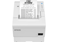 Epson TM-T88VII (112): USB, Eth, Serial, PS, Buzz, Black Thermal Printer