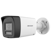 HIKVISION 2MP Two Way Audio Fixed Mini Bullet Camera, Plastic, 20M - DS-2CE16D0T-LPTS