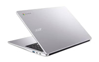 acer Chromebook 315 Laptop, 15.6" HD Display,Pentium N6000, 4GB LPDDR4X,128gb ssd, Chrome Os,Silver , 1Year warranty