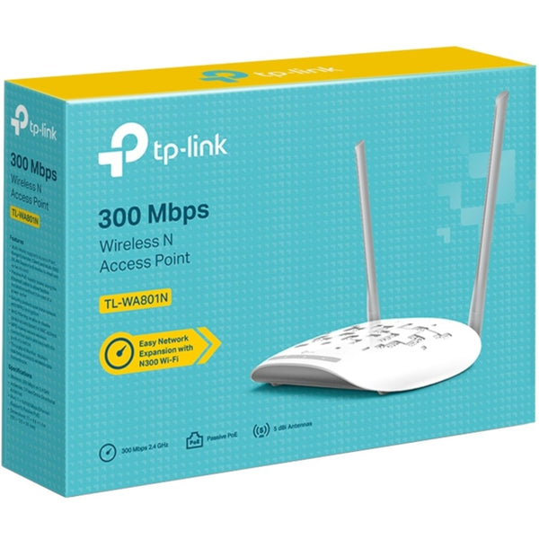 N300 Wi-Fi Access Point, 300Mbps 100MB AP, TL-WA801N