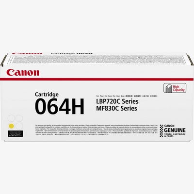 Canon 064H Yellow Toner Cartridge
