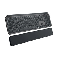 Logitech MX Keys Advanced Wireless Illuminated Keyboard - GRAPHITE  WITH PALMREST - FRA