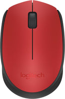 Logitech M171 Wireless Mouse  red