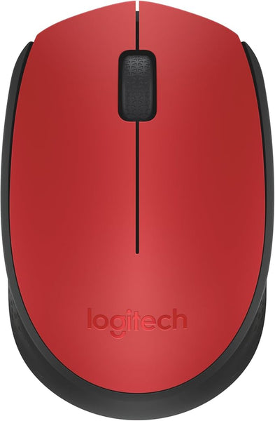 Logitech M171 Wireless Mouse  red