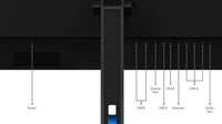 Lenovo Legion R45w-30 Gaming Monitor, 44.5”