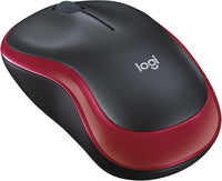 Logitech M185 Wireless Mouse,red