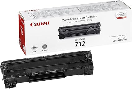 Canon 712 Black Toner Cartridge