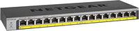 16-Port FULL PoE/PoE+ Gigabit Switch; Power Budget : 183Watts(PSU@200W). Rackmountable ProSafe™