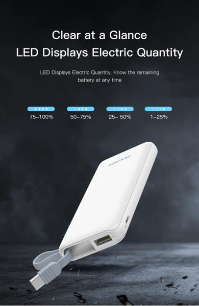P2K POWER BANK 5000MAH AWEI