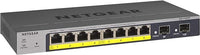 8-Port Gigabit Smart Switch with 1-Port PoE ProSafe™