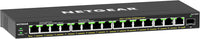 16-Port High-Power PoE+ Gigabit Ethernet Plus Switch (231W) with 1 SFP Port