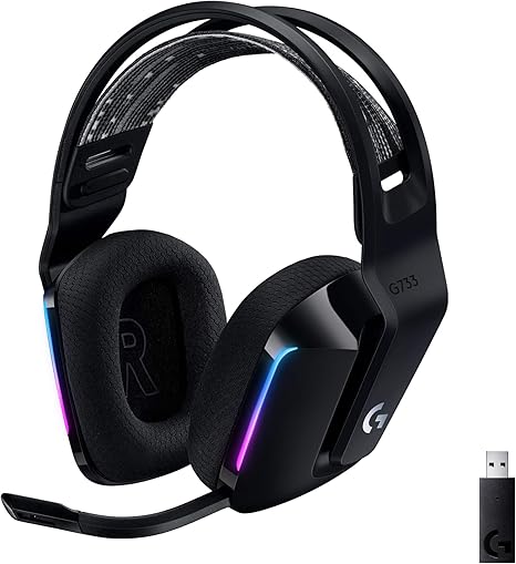 LOGITECH G733 LIGHTSPEED Headset - Black