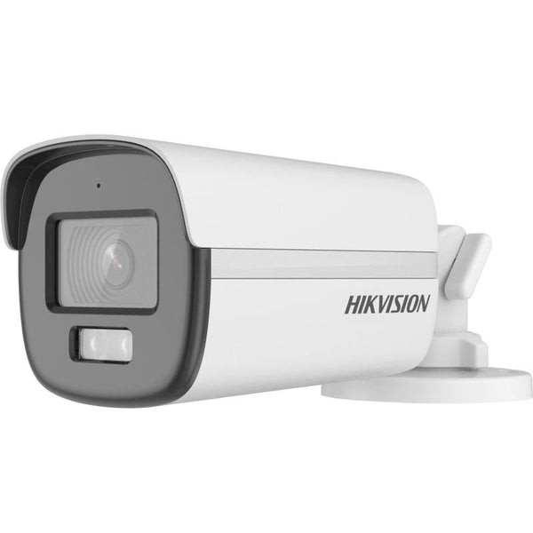 HIKVISION 2MP Smart Hybrid ColorVu Bullet with audio, 40M - DS-2CE12DF0T-LFS