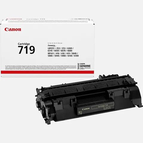 Canon 719 BLACK Toner Cartridge
