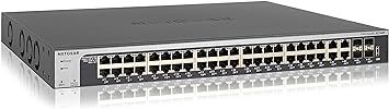 44-Port 10 Gigabit Smart Switch with 4 10 Gbe SFP+ (dedicated) ProSafe™ support modules 3
