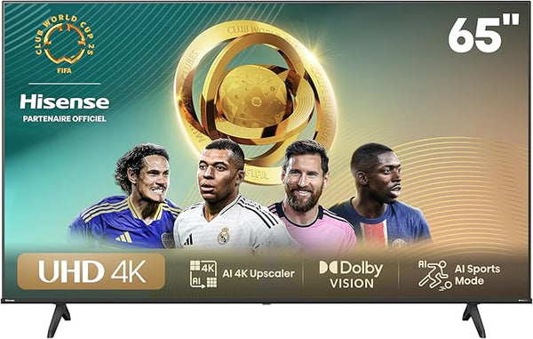 Hisense Smart TV 65 Pouces 65A6N 4K UHD