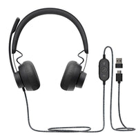 Logitech Zone Wired - GRAPHITE