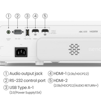 BenQ PROJECTOR TK700STi WHITE 4K