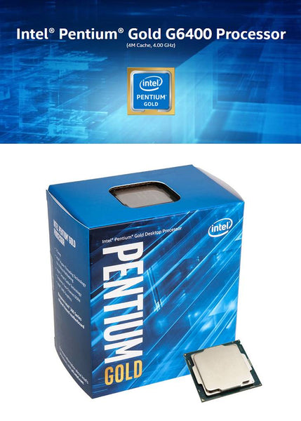 CPU Intel 1200 Pentium Gold G6400 4.0ghz (box)