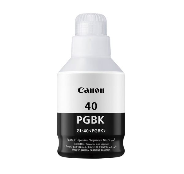 Canon GI-40 PGBK, High Yield, Ink Bottle, Black