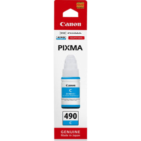 Canon GI-490C Cyan Ink Bottle