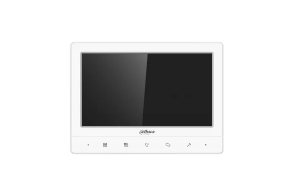 Dahua 4-Wire Indoor Monitor Kit, DHI-KTA03M Metal Door Bell, SD Slot and Snapshot