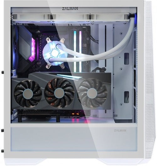 Casing Zalman Z9 Iceberg ATX Mid Tower White Gaming Case