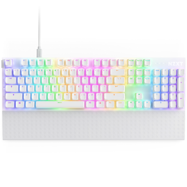 Keyboard NZXT Function 2 Full Size White (KB-001NW-US)