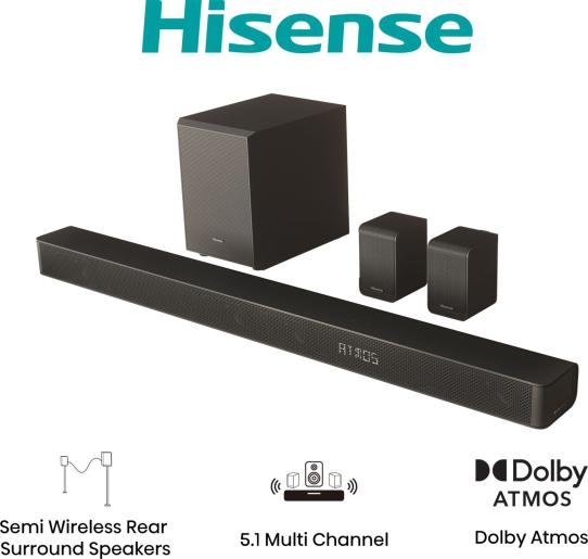 SOUNDBAR SYSTEM AX5100G HSN AX5100G