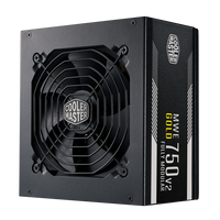 Power Supply Cooler Master MWE Gold V2 FM 750W A/EU Cable