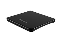 TS8XDVDS-K, Transcend Slim portable DVD Writer USB Powered,8X DVD+-R Read/Write, 24X CD-R/RW Read/Write