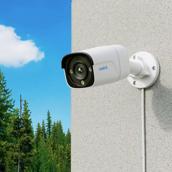 P340 Caméra PoE Intelligente 12MP à Projecteur