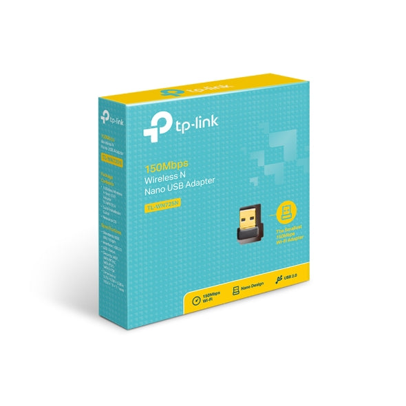Tp-Link -TL-WN725N-150Mbps Wireless N Nano USB Adapter