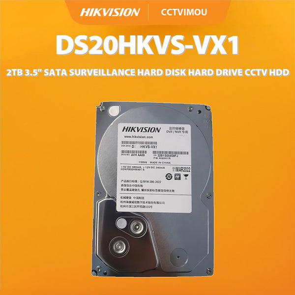 Hikvision (DS60HKVS-VX1) 2TB Hard Drive